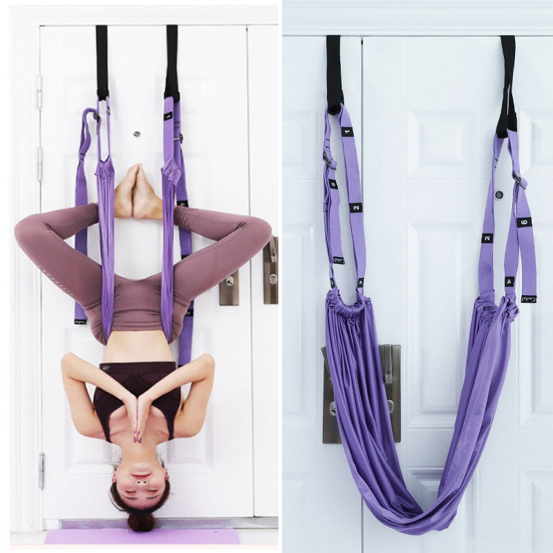 Fitness Hip Stretch Yoga Belt – Inverted Rope Pull & Split Training Waist Trainer