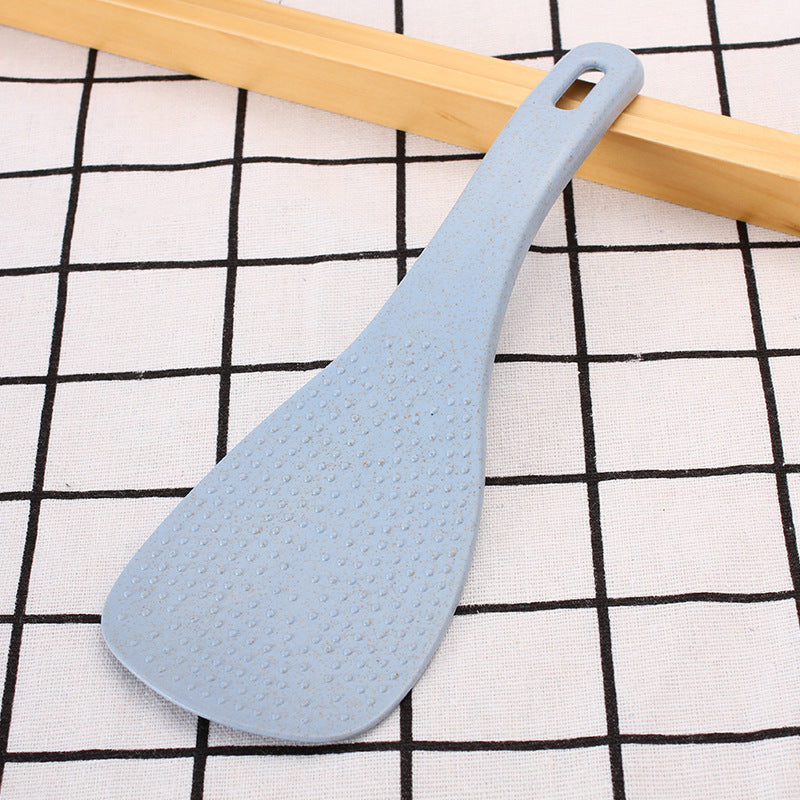Creative Wheat Straw Rice Spoon – Eco-Friendly Non-Stick Spoon for Kitchen Use