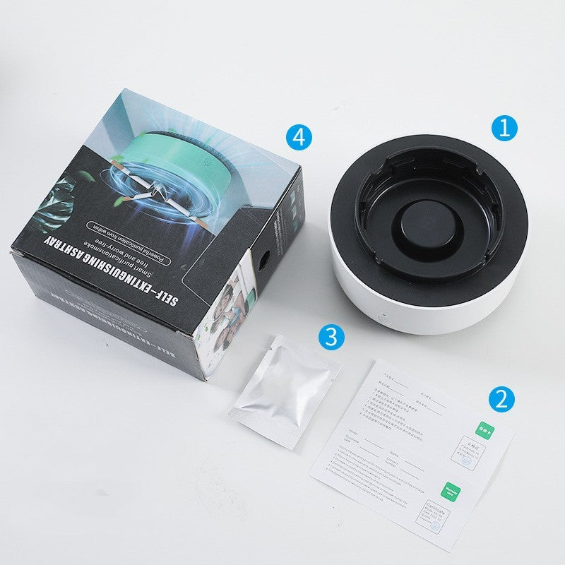 Automatic Smoke Air Purification Ashtray