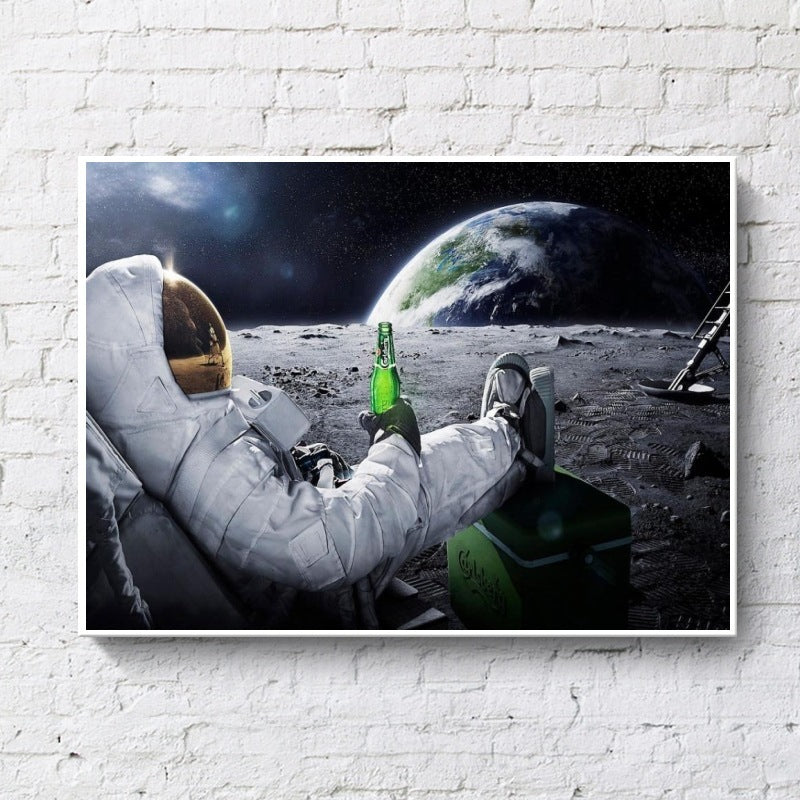 Astro Space Poster Wall Decor
