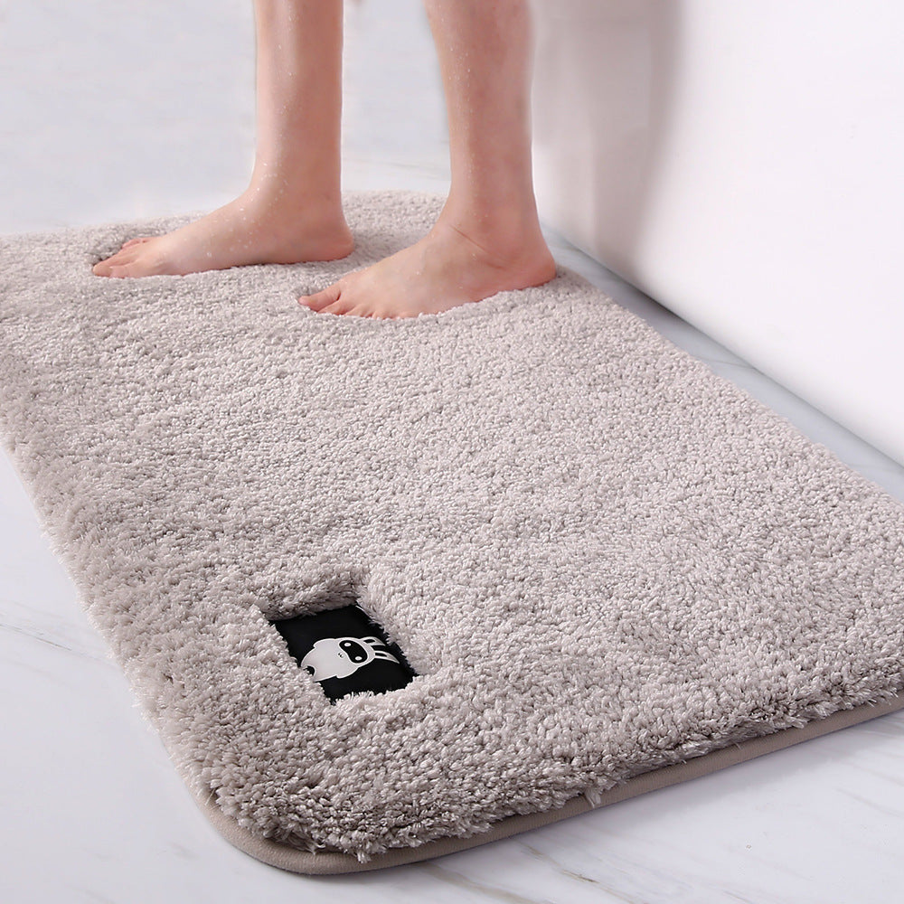 LuxeWool – Ultra-Thick High Pile Bathroom Toilet Carpet
