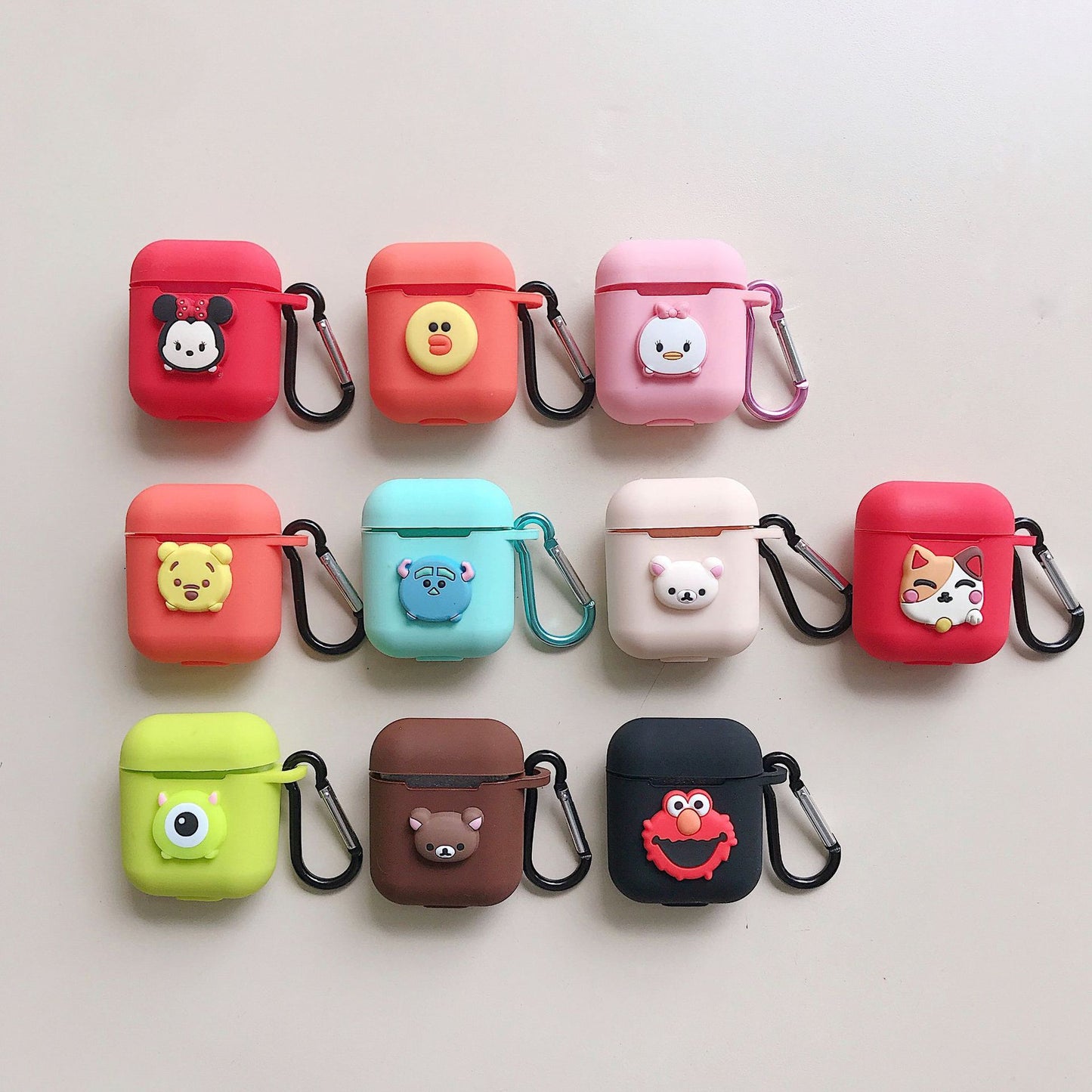 Cute Cartoon Silicone Case