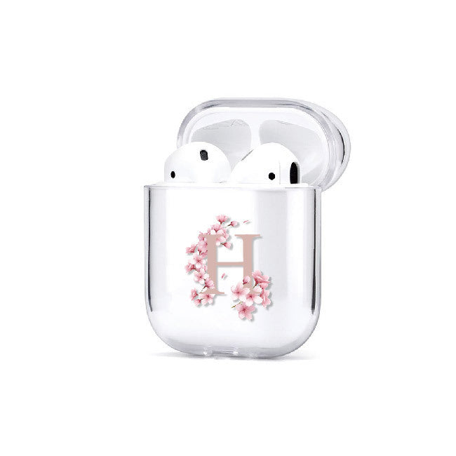 Letter Transparent Hard-Shell Case
