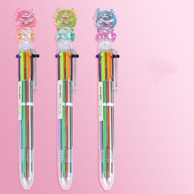 Multi-Color Ballpoint Pens β 10-in-1 Press Style