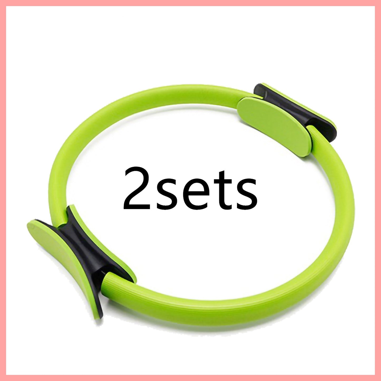 Yoga & Pilates Fitness Ring – Dual Resistance Circle for Home Gym & Full-Body Workout