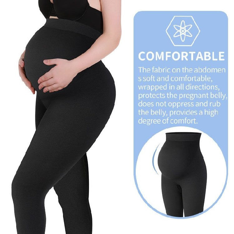 High Waist Maternity Leggings – Soft & Stretchy Pregnancy Pants for Women
