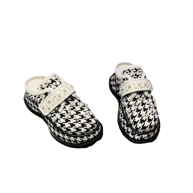 Women’s Velcro Thick Bottom Sandals & Slippers – Trendy Comfort Meets Street Style