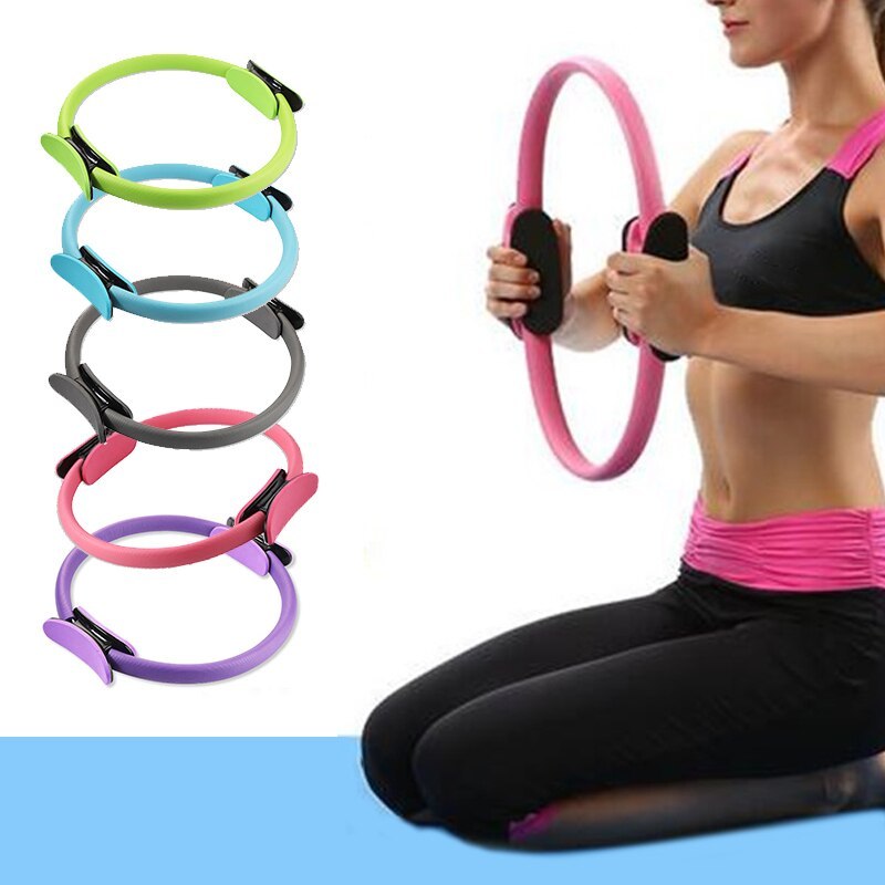 Yoga & Pilates Fitness Ring – Dual Resistance Circle for Home Gym & Full-Body Workout