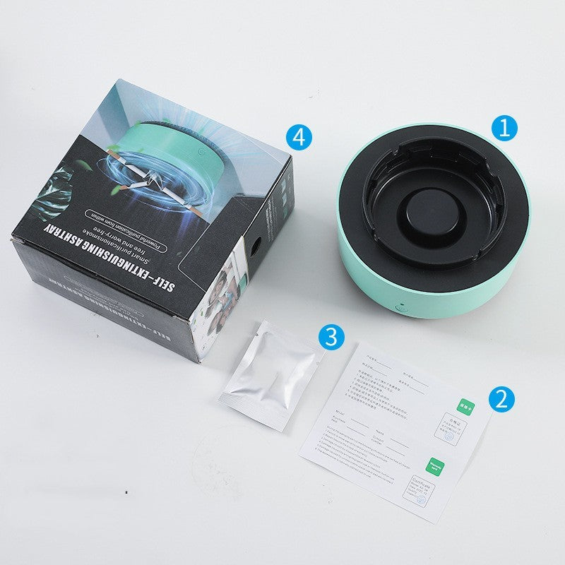 Automatic Smoke Air Purification Ashtray