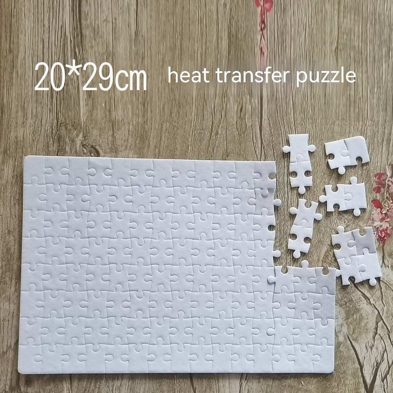 A4 Blank Pearlescent Puzzle – DIY Sublimation Jigsaw