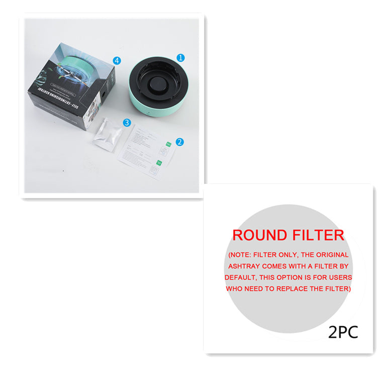 Automatic Smoke Air Purification Ashtray