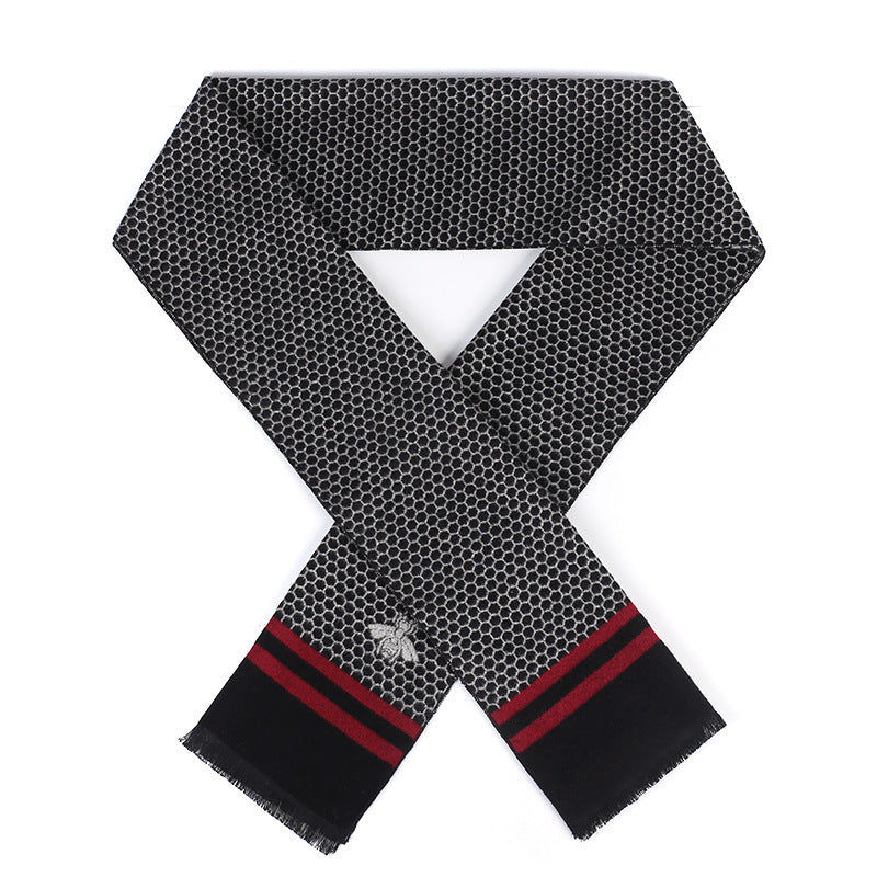 Luxury Men’s Cotton Shawl – Fashionable All-Season Accessory