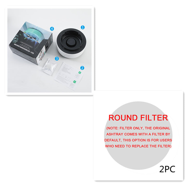 Automatic Smoke Air Purification Ashtray
