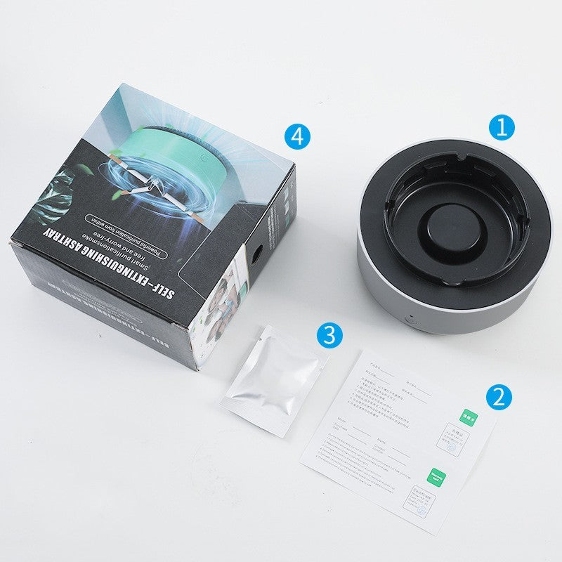 Automatic Smoke Air Purification Ashtray