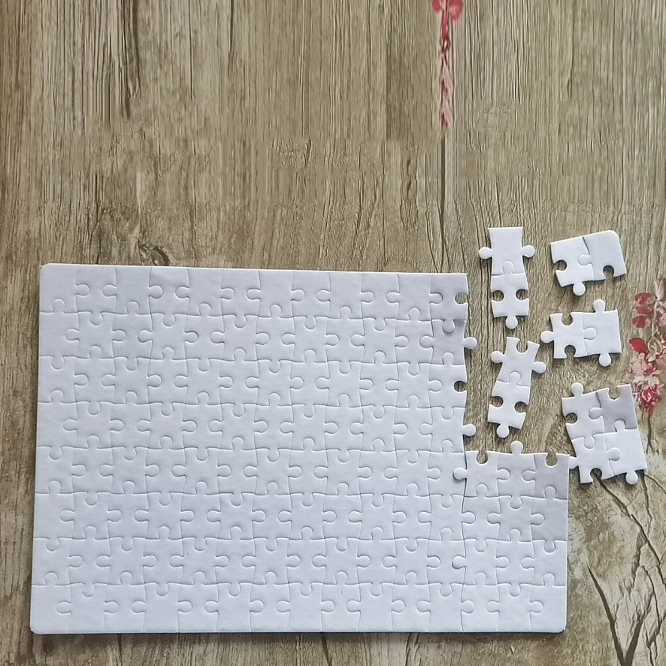 A4 Blank Pearlescent Puzzle – DIY Sublimation Jigsaw
