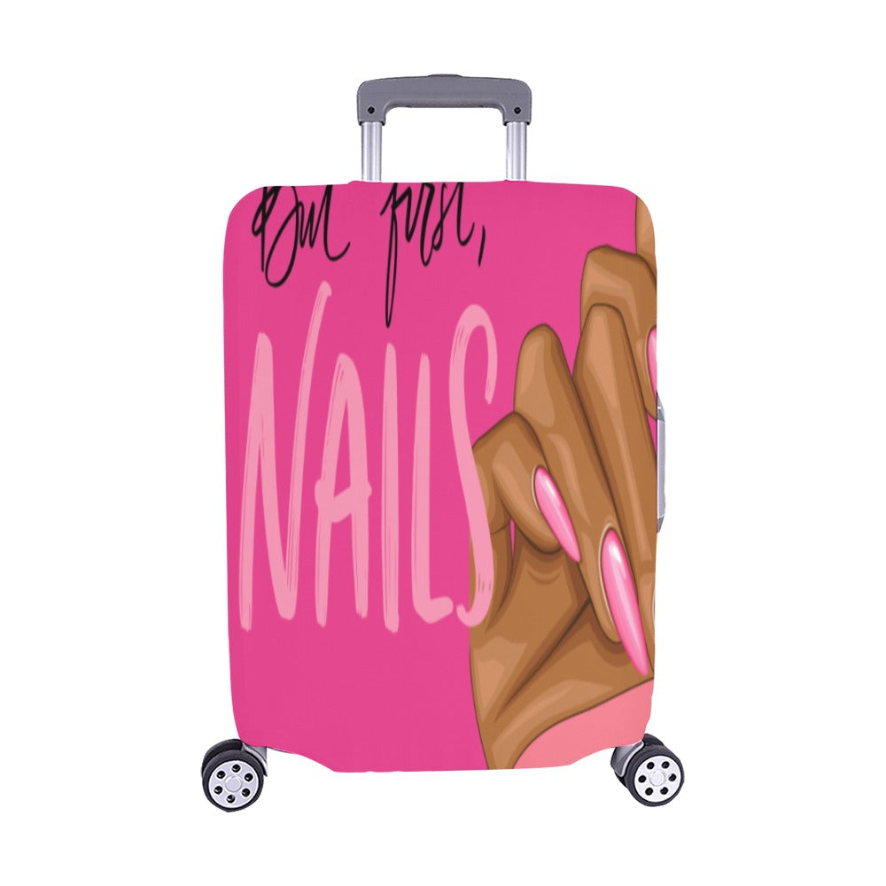 But First Nails Luggage Cover 22'-25"