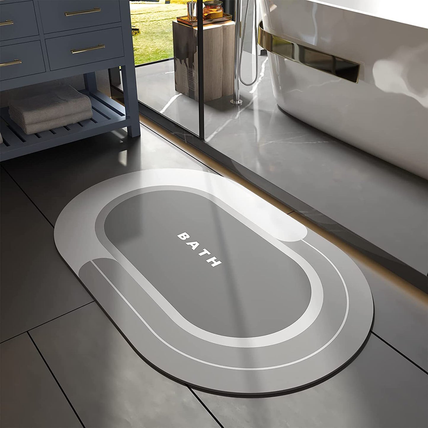 VelvaStep β Home Fashion Non-Slip Bathroom Mat
