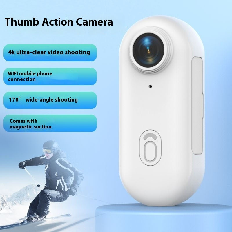 Mini Thumb Camera – Outdoor Sports & Riding Action Cam with HD Recording