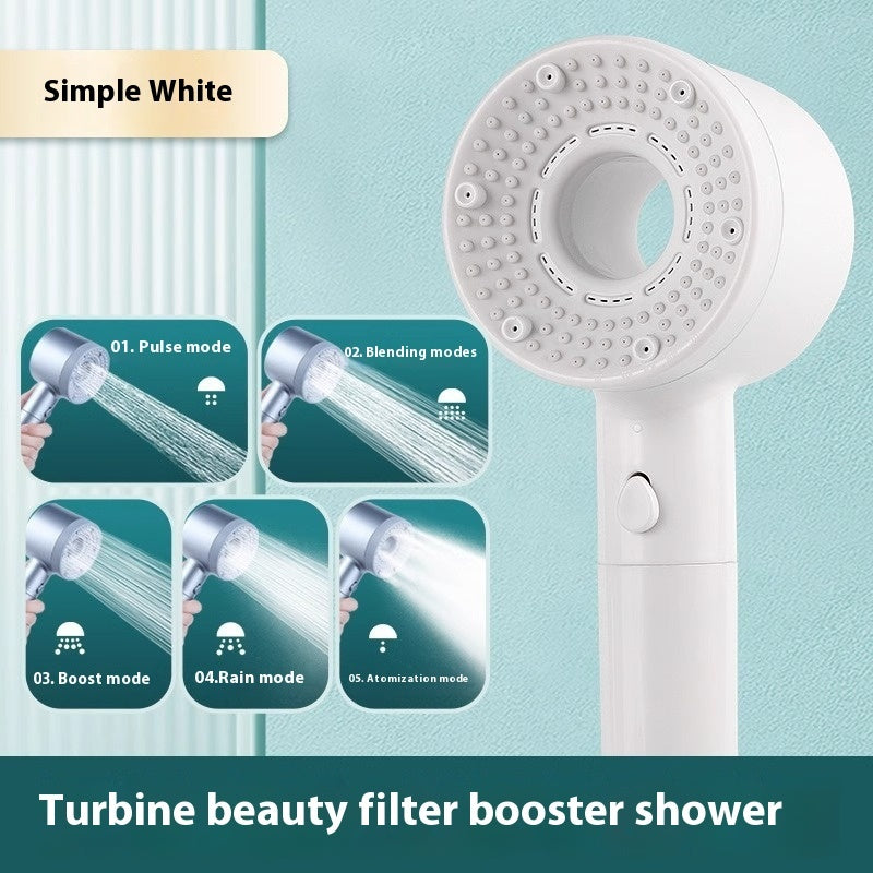 5-Speed Boost Bathroom Shower Head