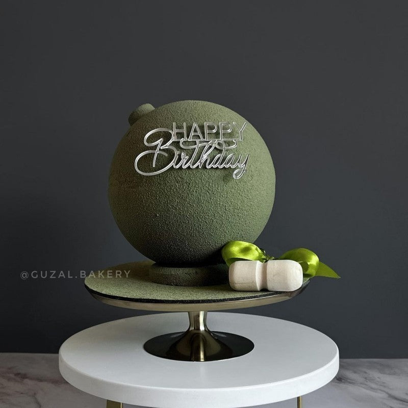 10pcs Acrylic "Happy Birthday" Cake Topper