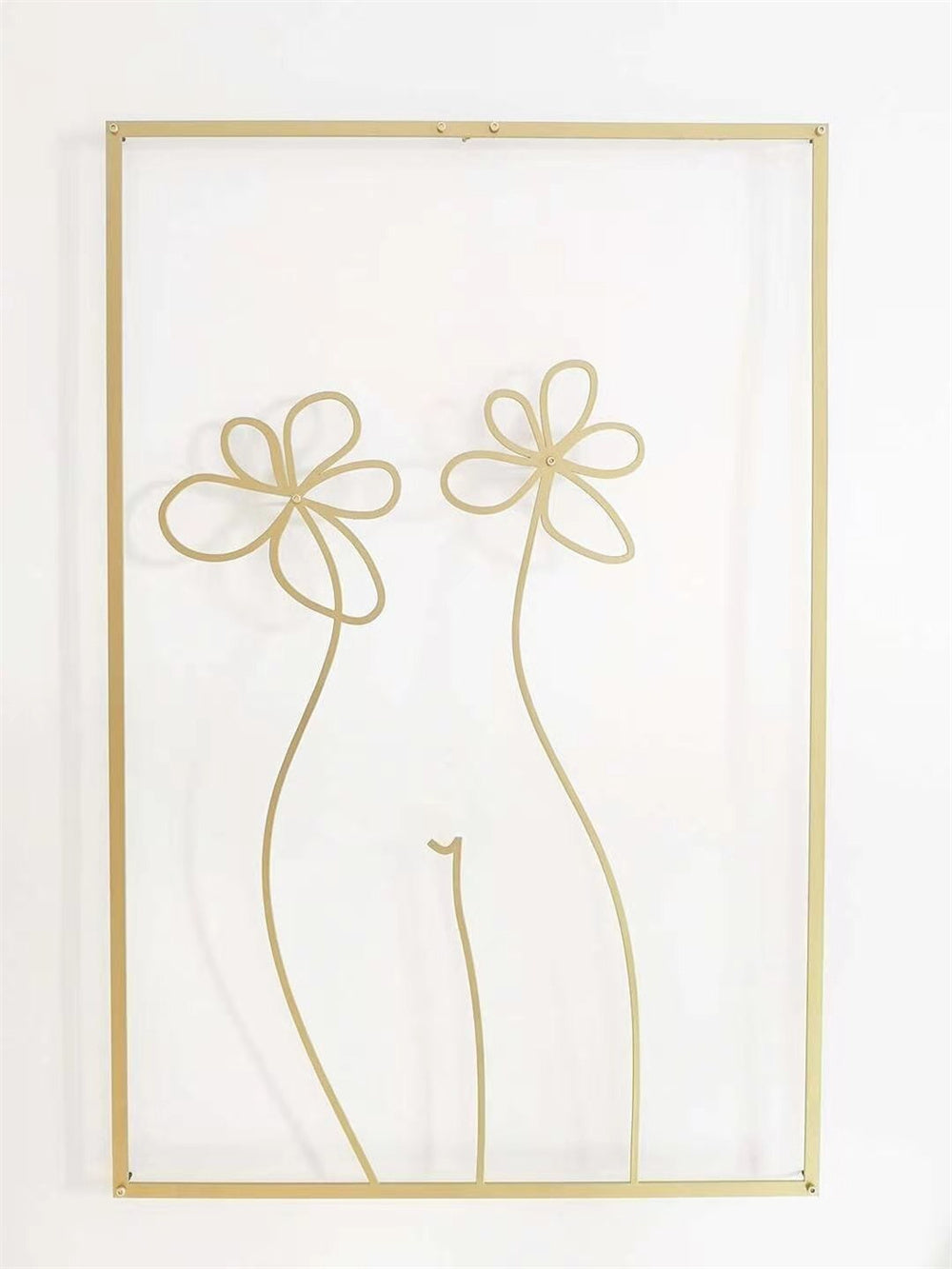 Acrylic Wall Art – Minimalist Female Line Art Decor