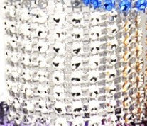 Net Drill Napkin Ring – Elegant Rhinestone-Inspired Holder for Hotel & Formal Table Settings