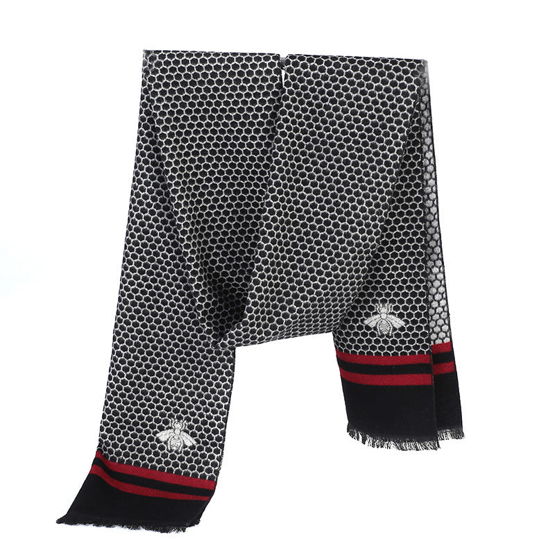 Luxury Men’s Cotton Shawl – Fashionable All-Season Accessory