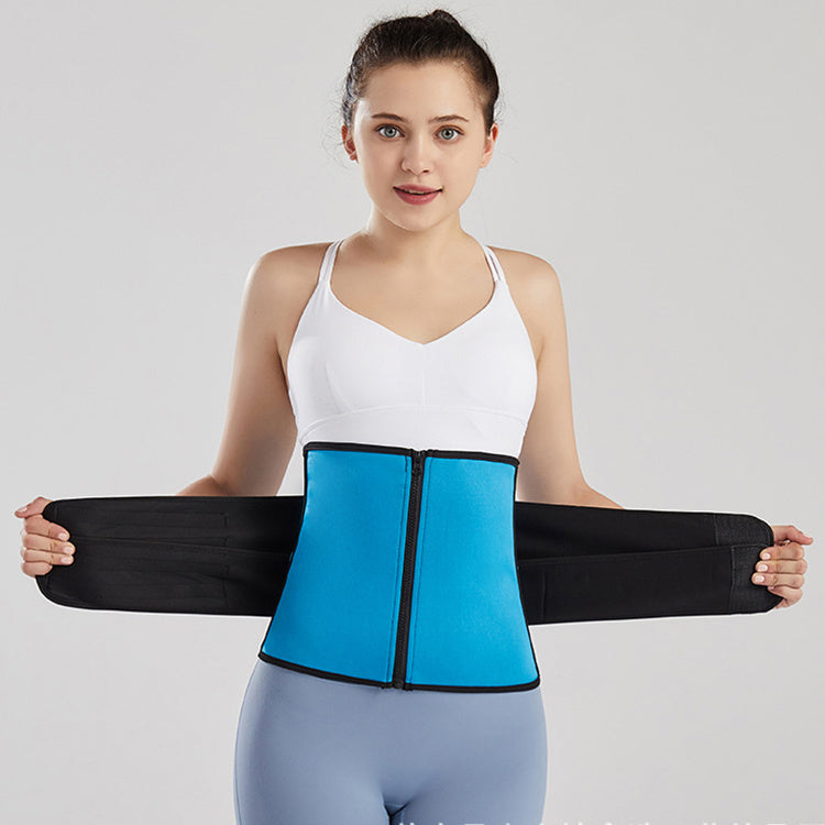 Women’s Tummy Sweat Shapewear Bodysuit – Waist Trainer Slimming Corset with 2-3 Adjustable Belts