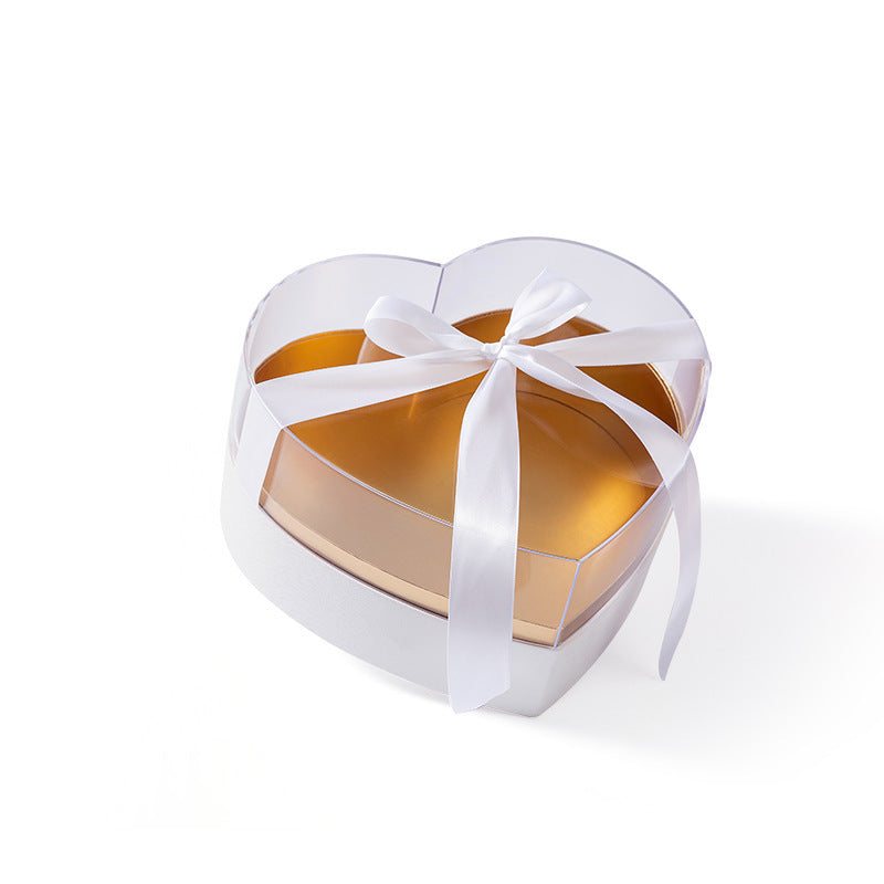 Transparent Flower Packing Boxes – Elegant Gift Packaging for Valentine’s Day