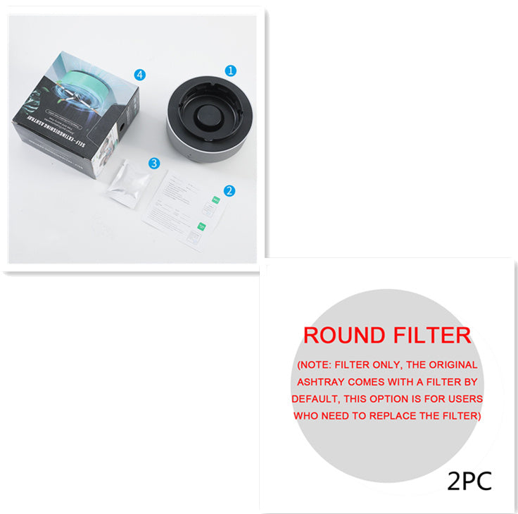 Automatic Smoke Air Purification Ashtray