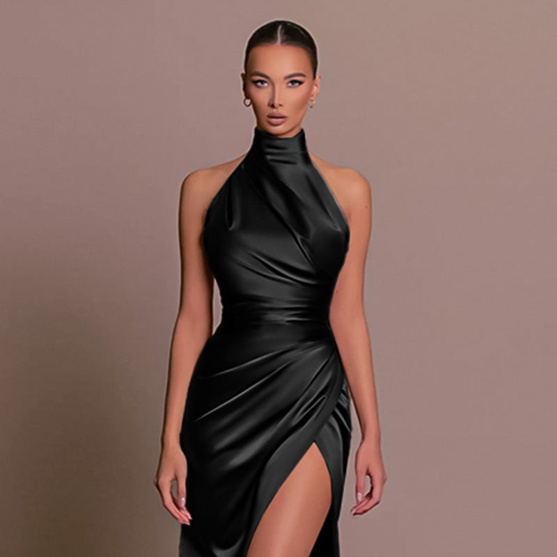 Sexy Vixen Halo Halter Dress