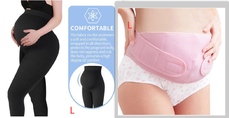 High Waist Maternity Leggings – Soft & Stretchy Pregnancy Pants for Women