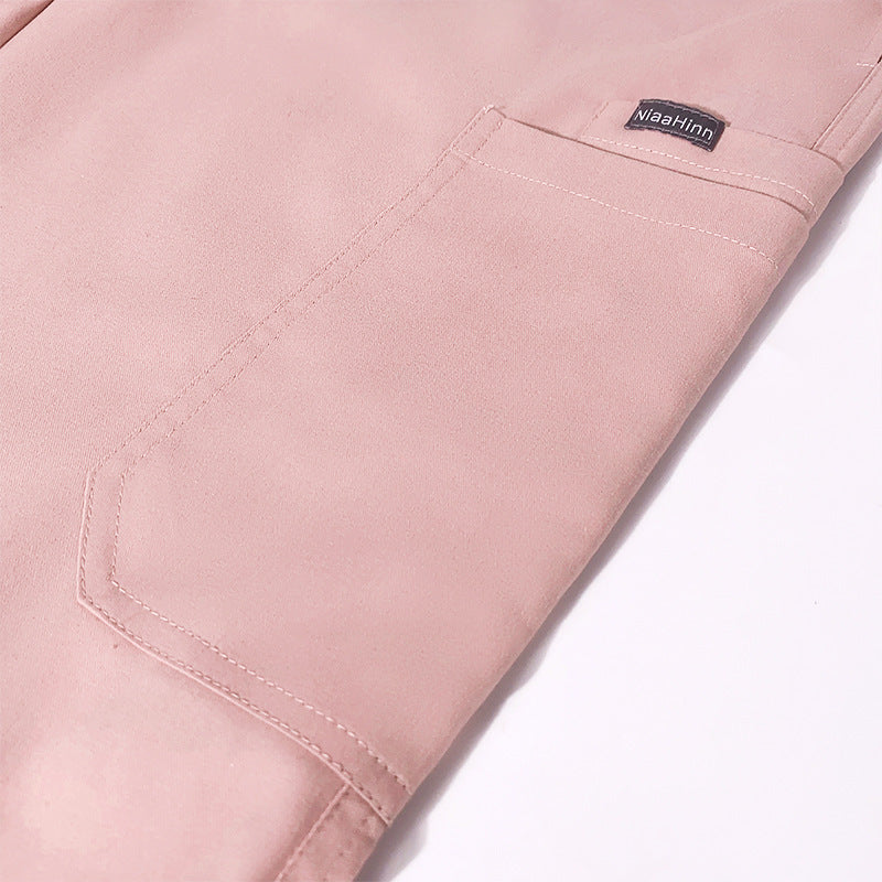 Zip Flex Short Sleeve Scrub Set
