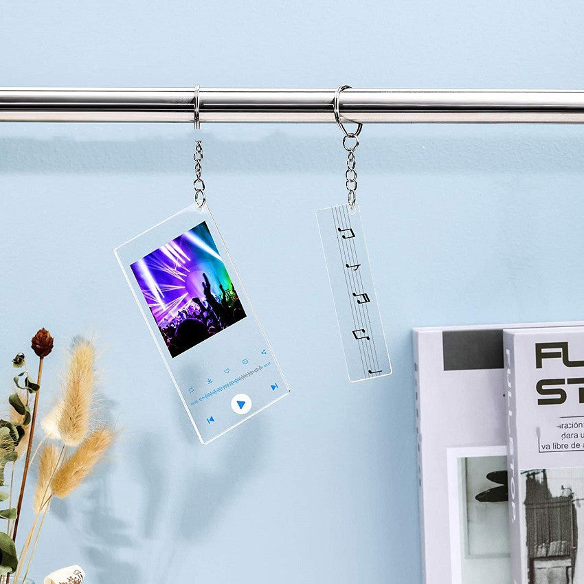 90pcs High-Clear Acrylic Keychains