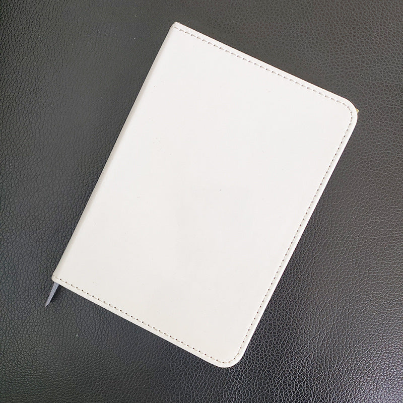 A6 Blank PU Leather Notebook Sublimation