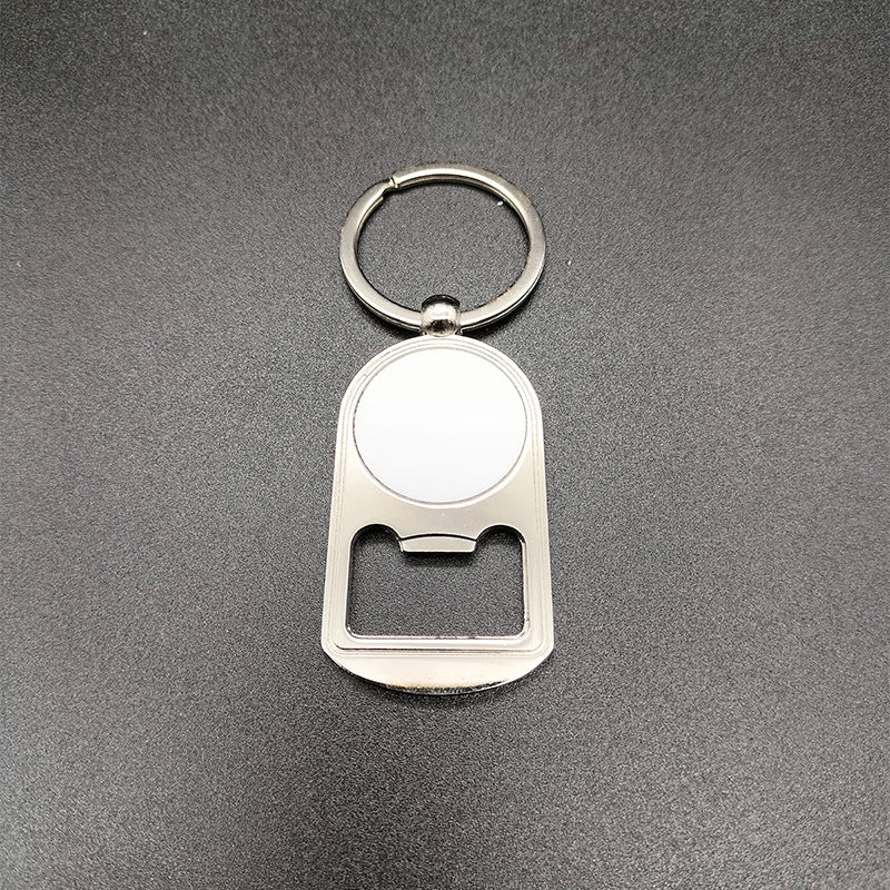 Zinc Alloy Keychain – Thermal Transfer Blank for Sublimation Printing