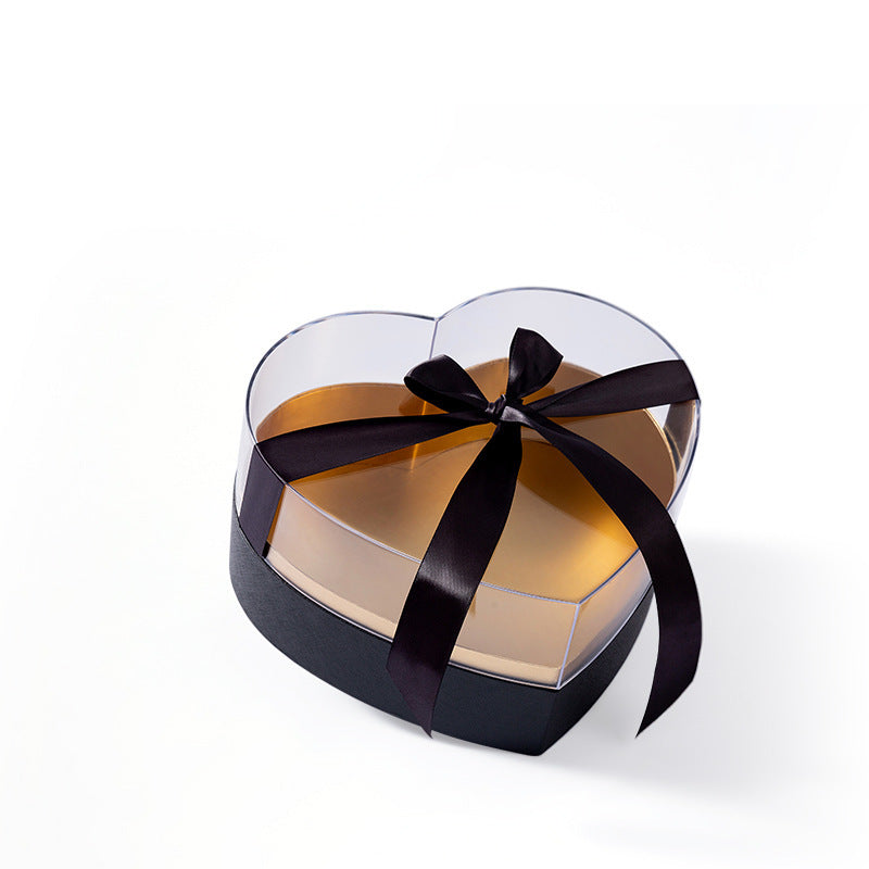 Transparent Flower Packing Boxes – Elegant Gift Packaging for Valentine’s Day
