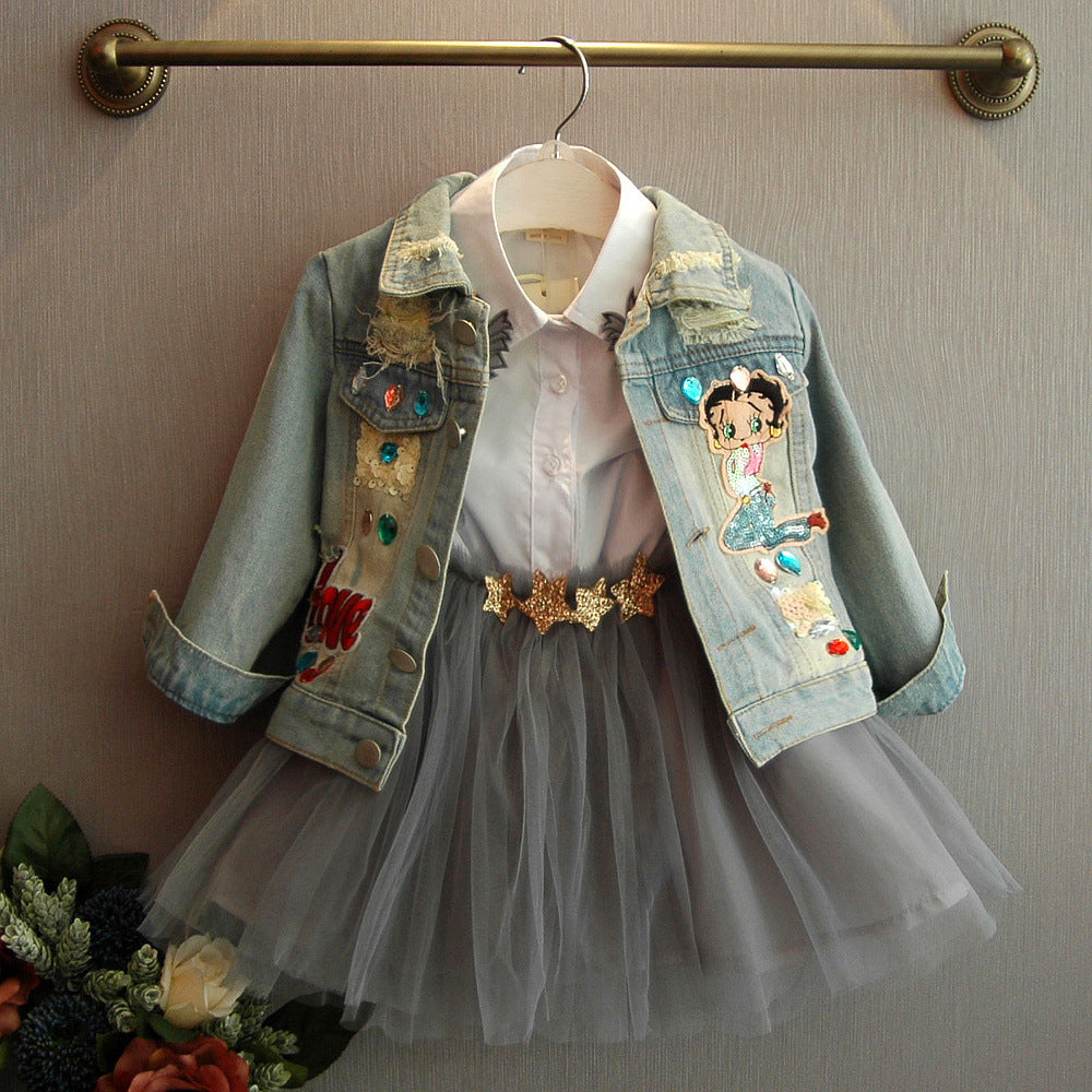 Fashion Trendy Denim Jacket