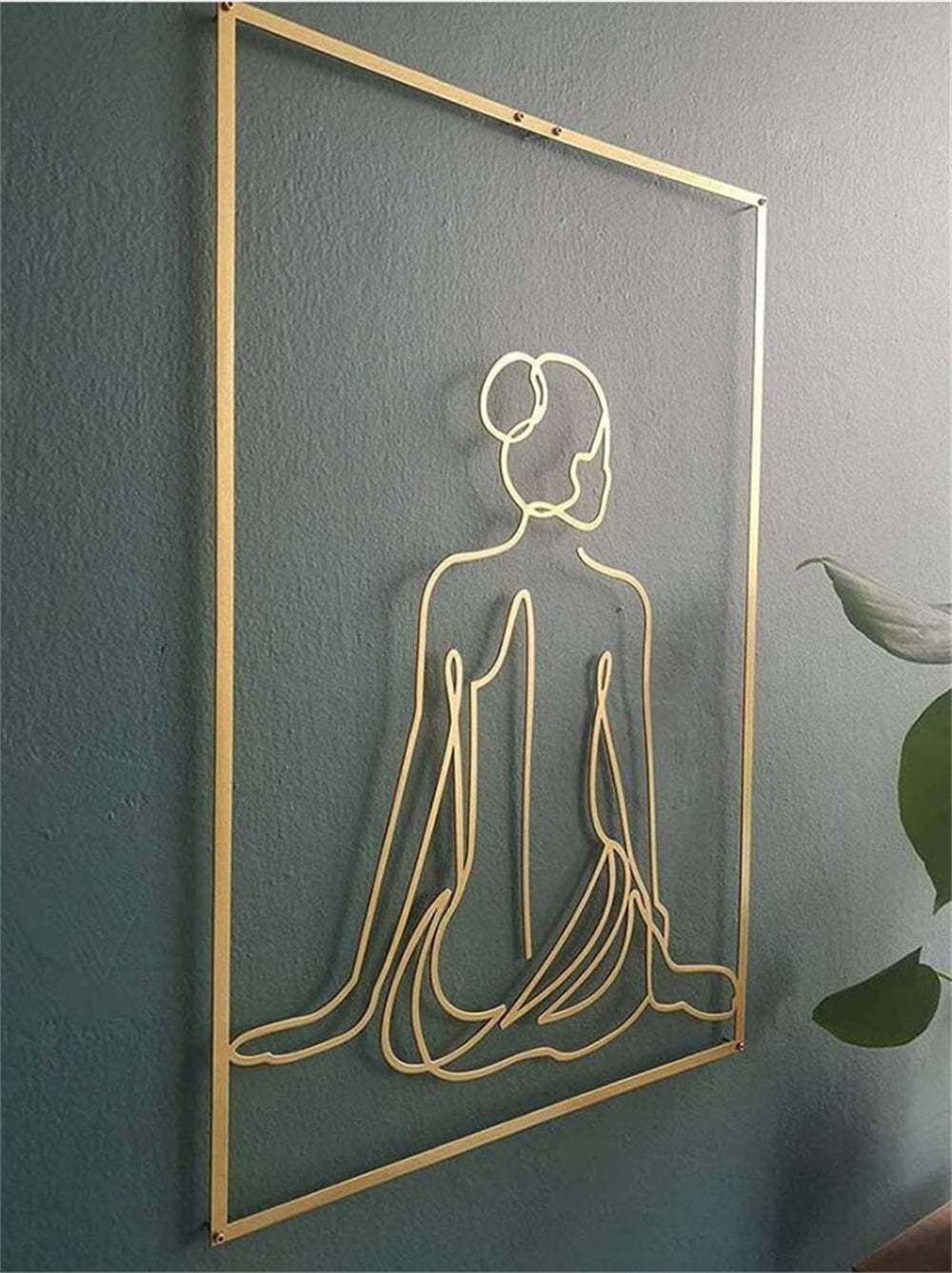 Acrylic Wall Art – Minimalist Female Line Art Decor