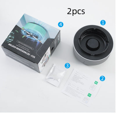 Automatic Smoke Air Purification Ashtray