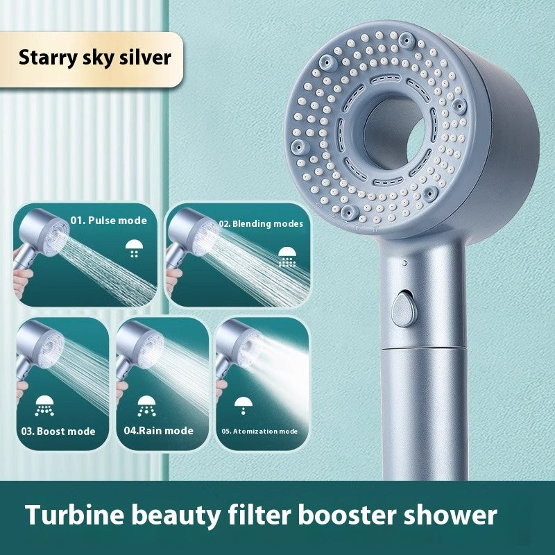 5-Speed Boost Bathroom Shower Head