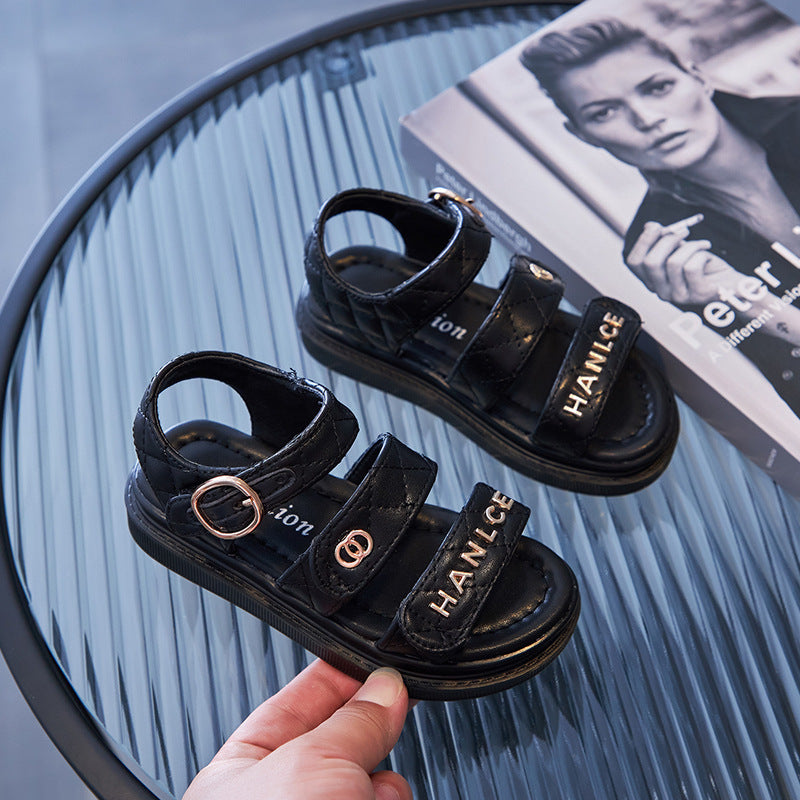 Girls’ Lightweight Fashion Sandals – Soft Sole Comfort with Trendy Style