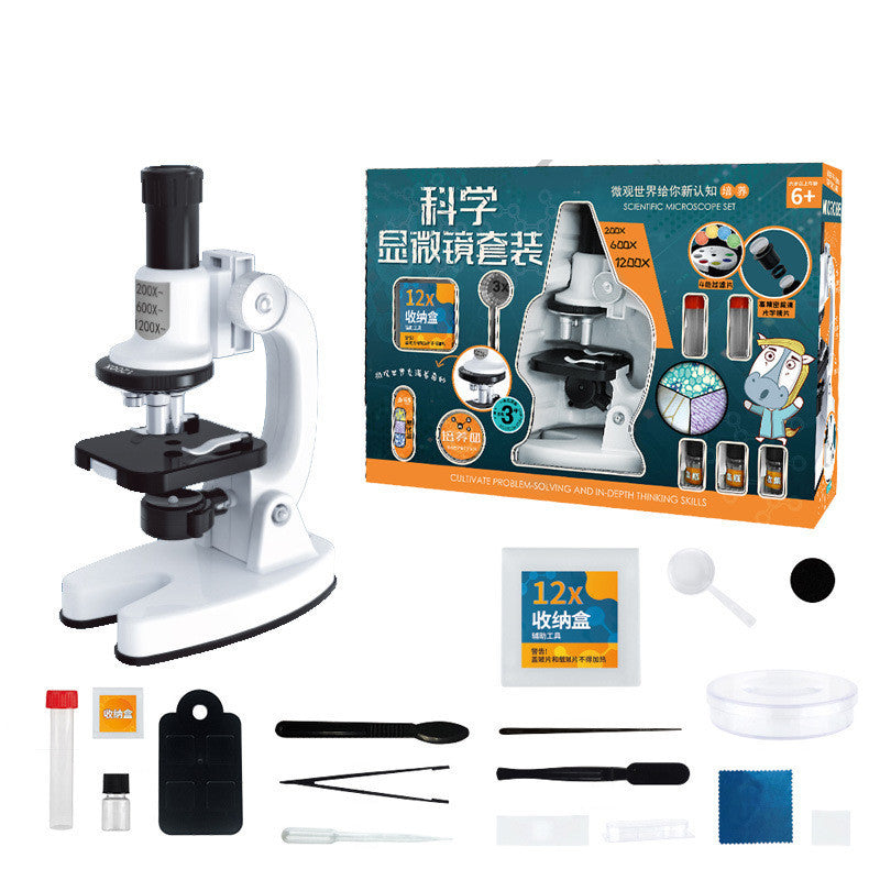 MicroQuest 1200X – Kids’ Science Microscope Toy Set