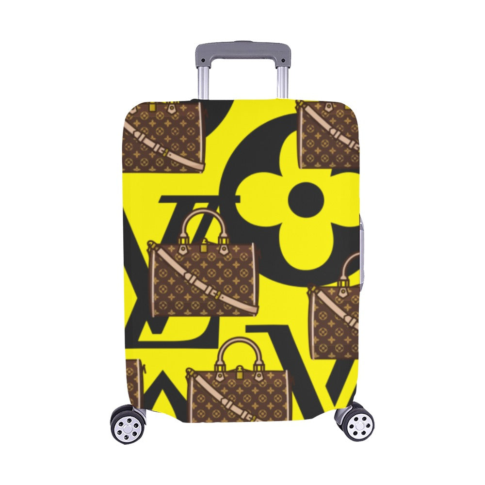 Monogram Luggage Cover (22"-25") – Custom Stretchable Suitcase Protector