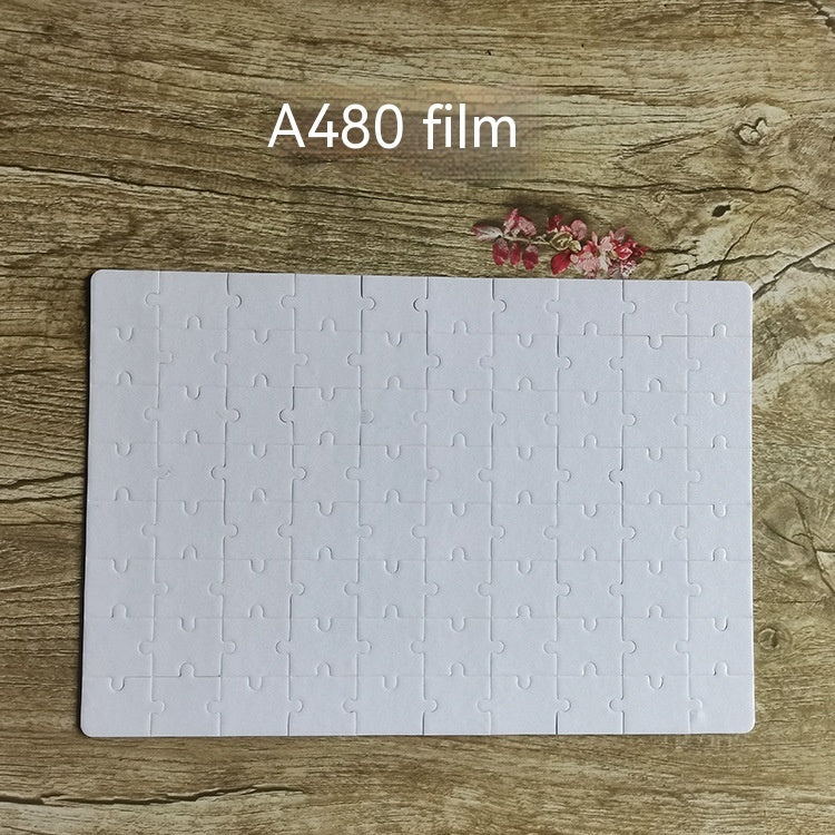 A4 Blank Pearlescent Puzzle – DIY Sublimation Jigsaw