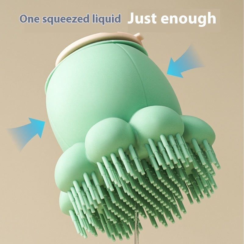 Silicone Pet Bath Massage Comb