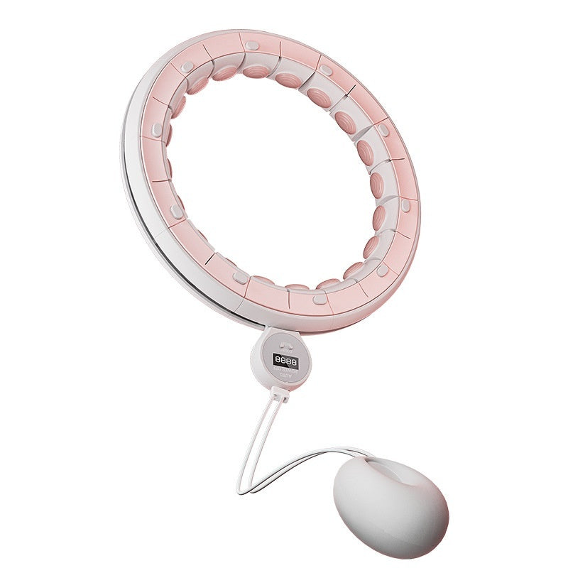 Intelligent Hula Hoop – Smart Weighted Fitness Hoop for Abdominal Compression & Fat Burning