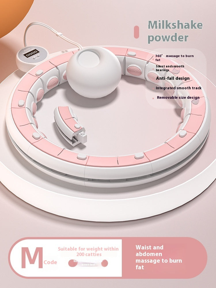 Intelligent Hula Hoop – Smart Weighted Fitness Hoop for Abdominal Compression & Fat Burning
