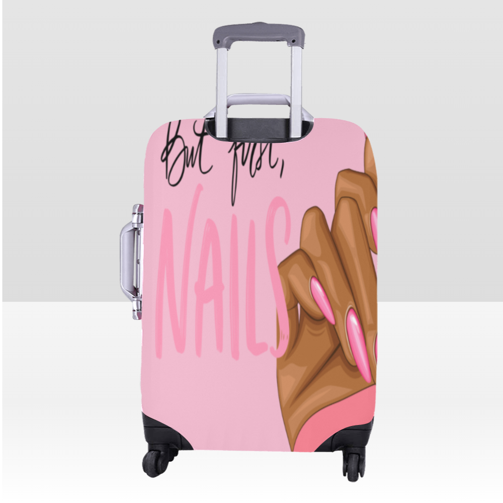 But First Nails Luggage Cover 22'-25"