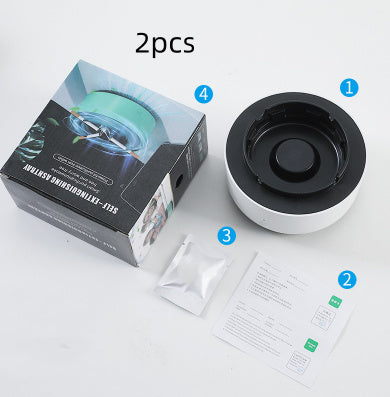 Automatic Smoke Air Purification Ashtray